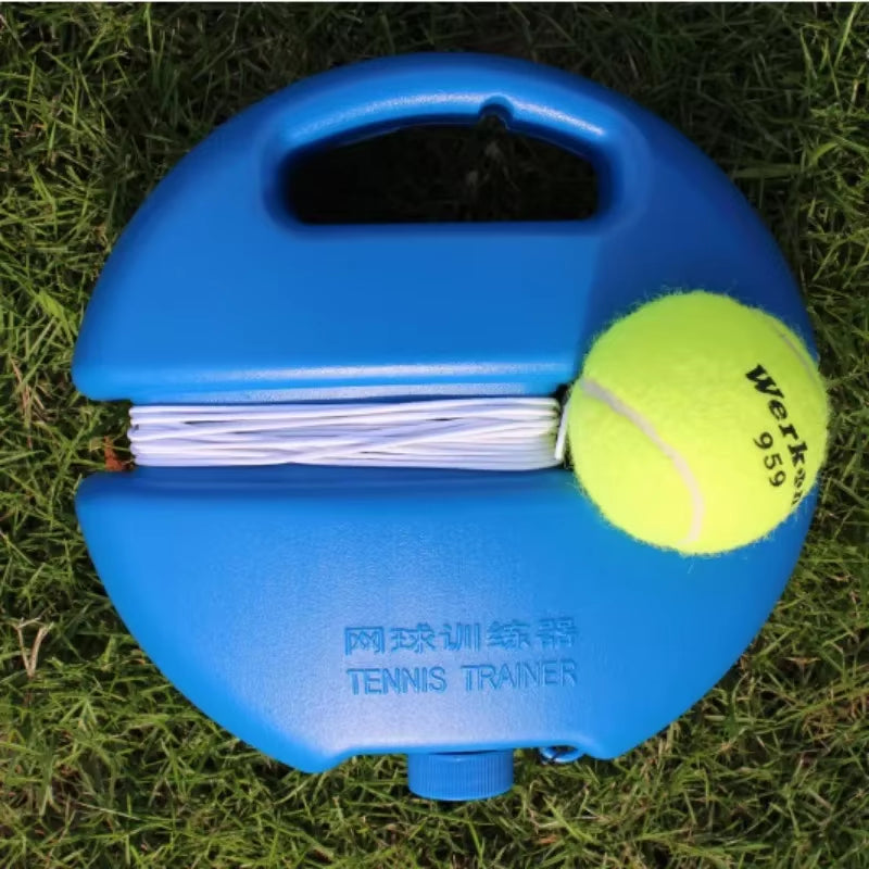 Heavy Duty Tennis Training Aids Base with Elastic Rope Ball