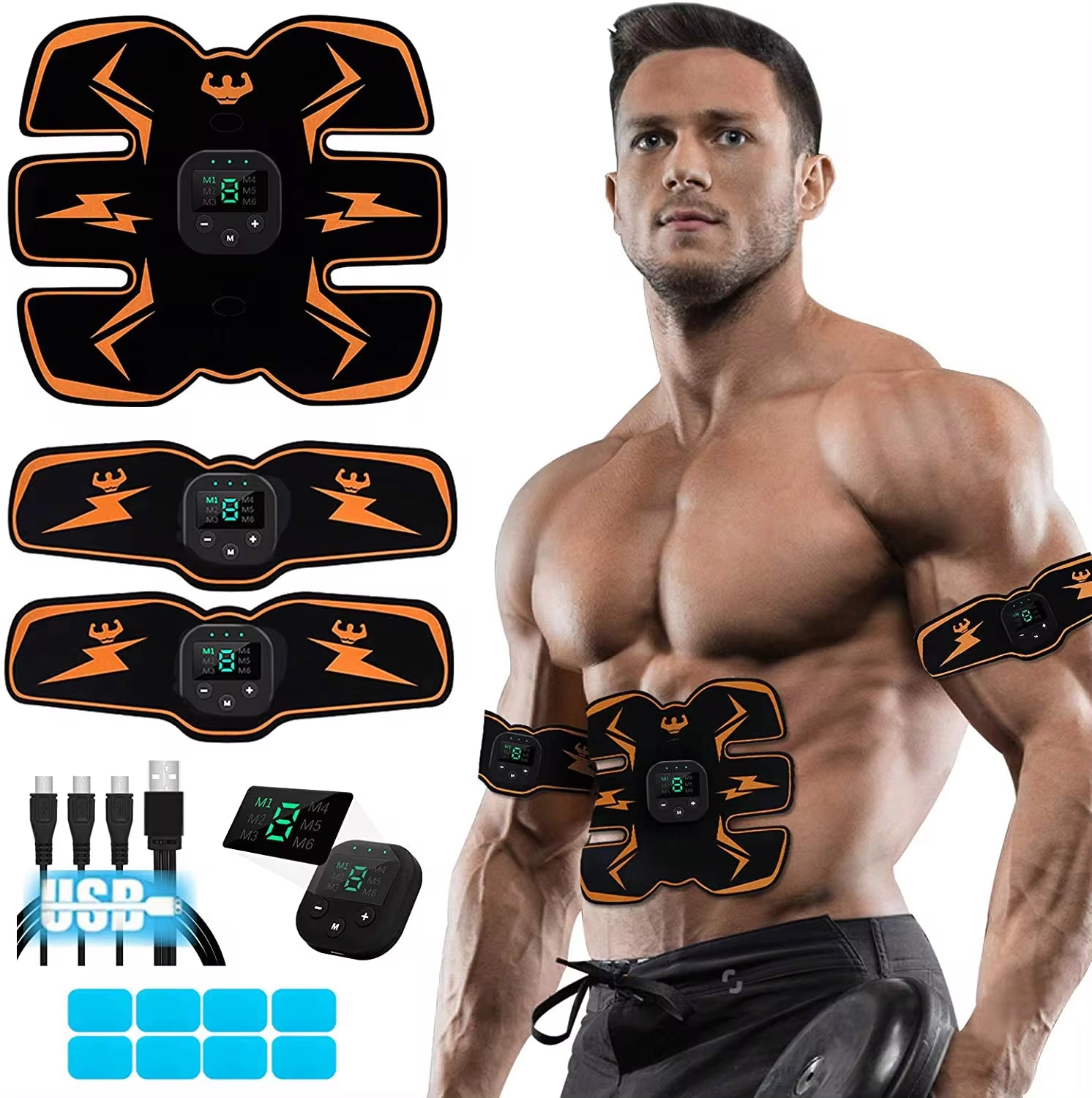 Smart EMS Wireless Muscle Stimulator Fitness Trainer