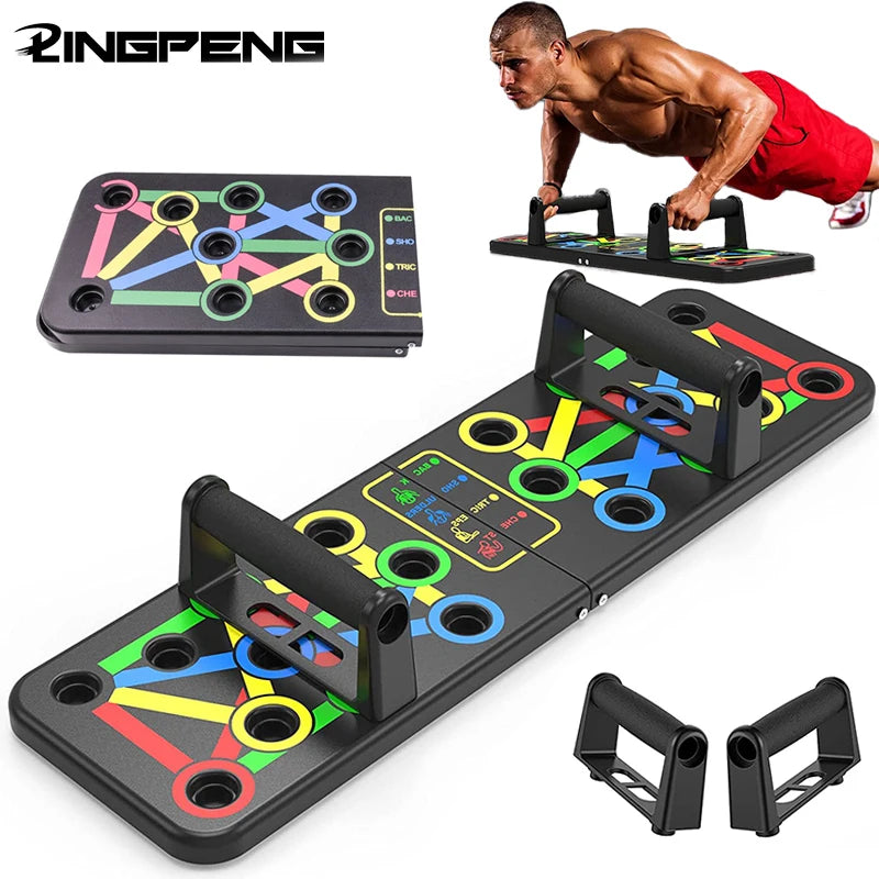 Folding Push-Up Board Chest